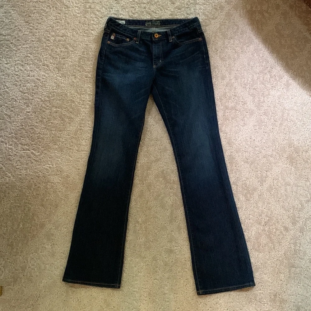 Big Star LOU Easy Boot Blue Jeans, 27R - Picture 14 of 16